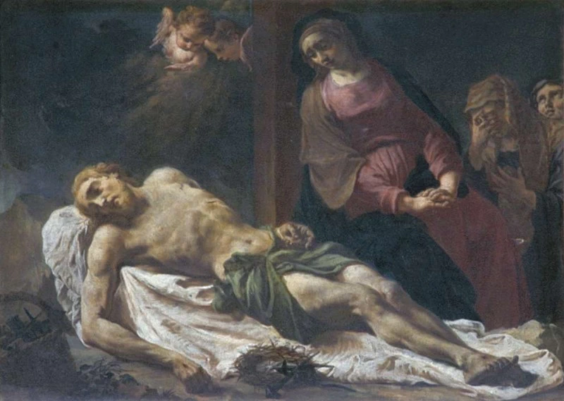 Cappella F. sec. XVIII, Deposizione di Cristo